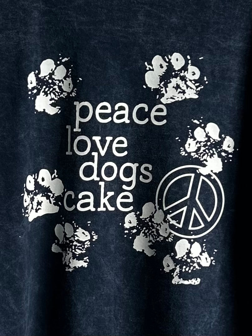Peace Love Dogs Cake