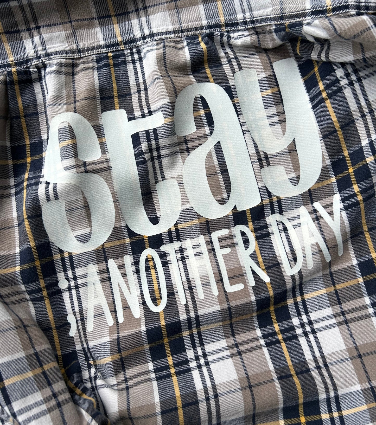 Stay ; ANOTHER DAY in blues & tans
