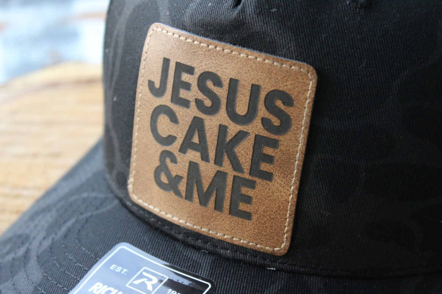 JCM Black Camo with Leather