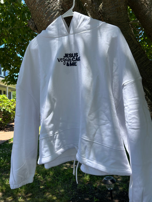 Hoodies :: Vegan Cake on Crisp White!