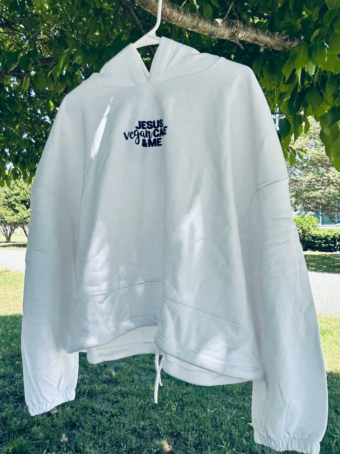 Hoodies :: Vegan Cake on Crisp White!