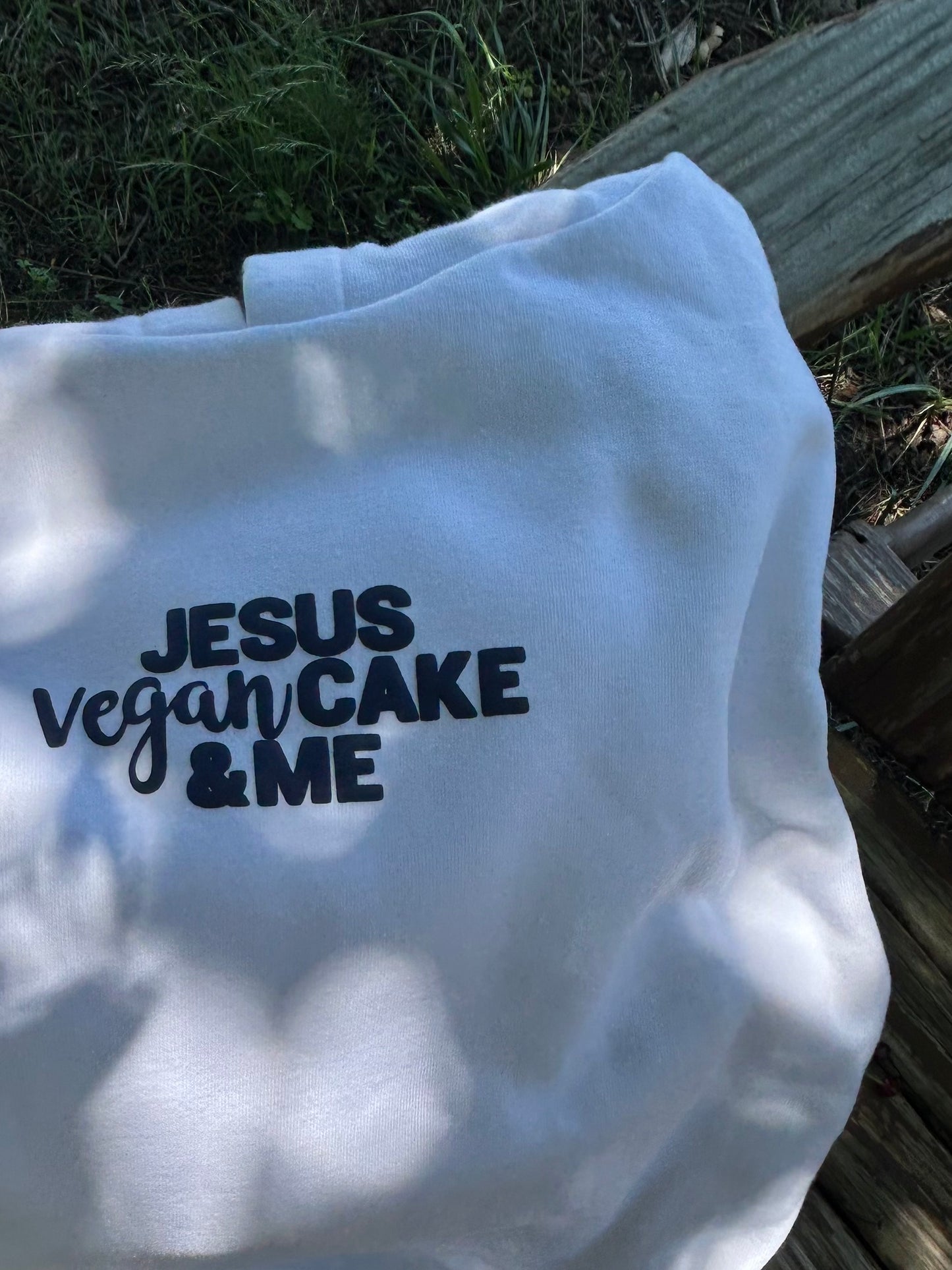 Hoodies :: Vegan Cake on Crisp White!