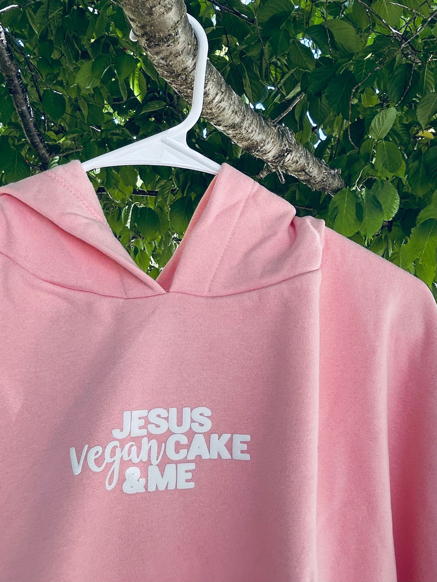 Hoodies :: Vegan Cake on Soft Pink!