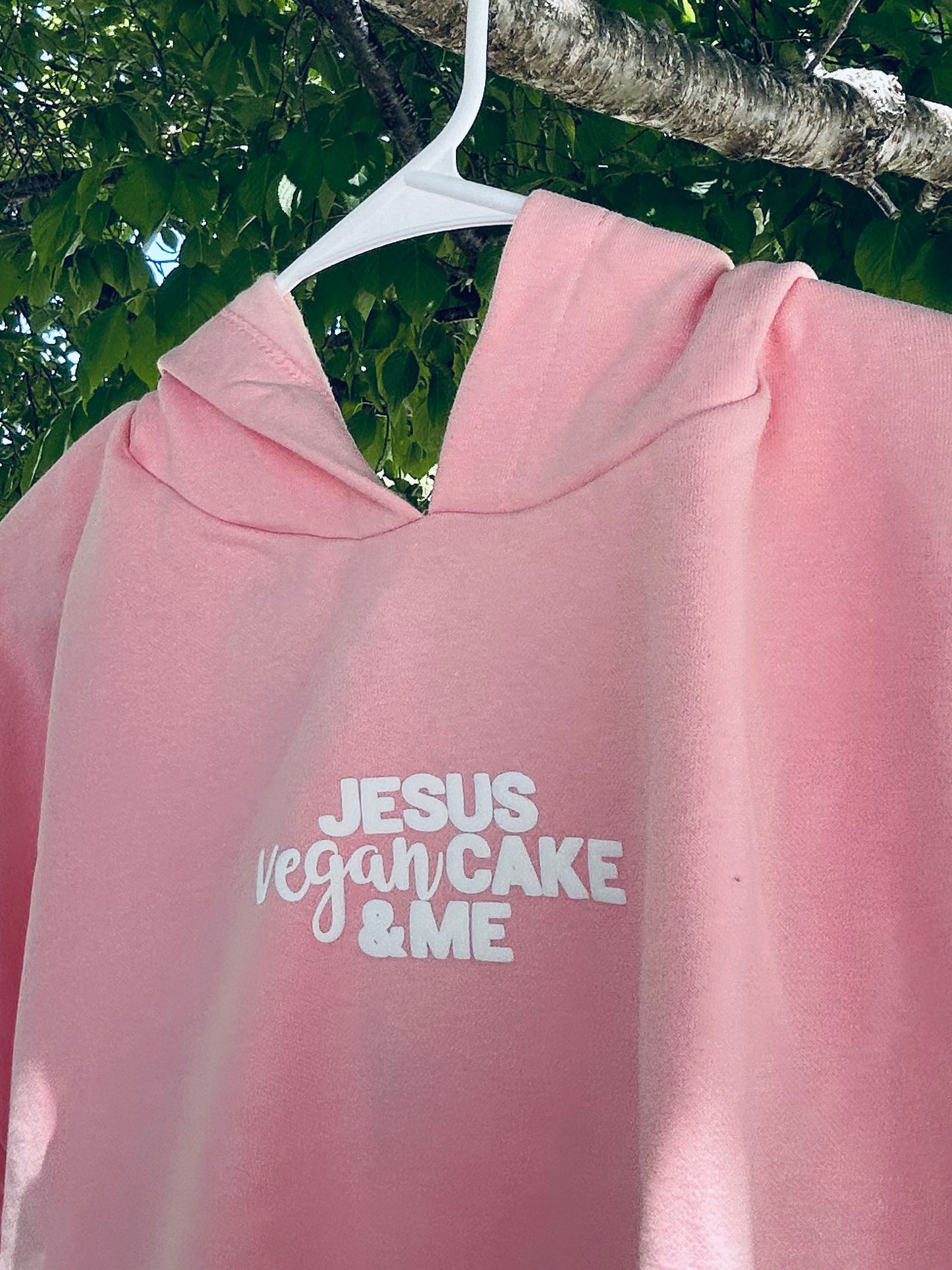 Hoodies :: Vegan Cake on Soft Pink!