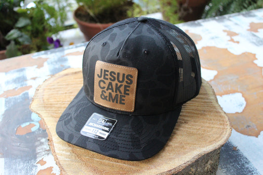 JCM Black Camo with Leather